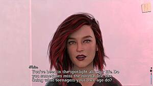 i leap into faith with this hentai scene