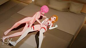 asuna in futanari sex anime hentai