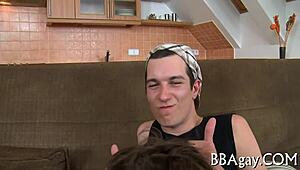 Intriguing massive gay cock dominates hardcore porn scene