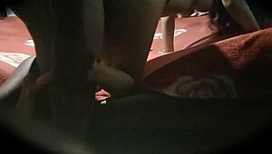 아르헨티나 모델 스파이해서 세게 박는 거 봤어, 젠장 핫해!