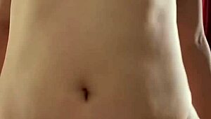 my wife with natural big tits squirts twice and shakes hard after intense anal.