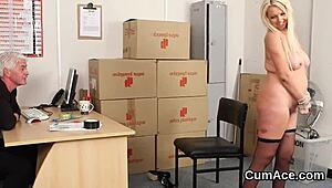 Feisty Looker Gets Facial Cumshot Blowbang Bukkake Pov