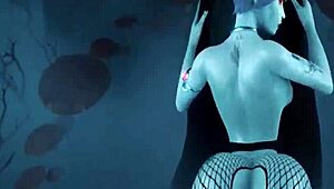 A hardcore animated porn with a xxx game theme