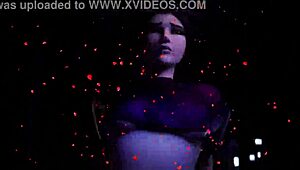 What happens when D.Va battles Widowmaker in wild 3D?