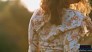 i watched the czech milf beauty anetta keys do a solo striptease and rip her clothes off