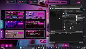 playing sex doll simulator 3 with huge tits teen in outfit