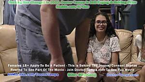 curious about angel santana’s 2022 gyno exam with doctor tampa?