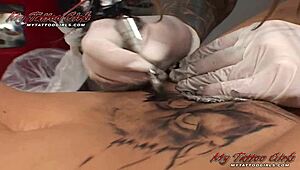 Extreme Model Alira Astro Gets Her Pussy Tattooed Hard