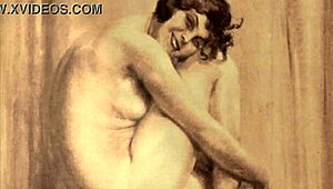 Ever seen vintage drawings come to life like this?