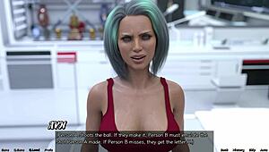 Stranded In Space: Basketball Against Femdom Mistress