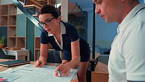 Hot teacher caught student jerking to her office pics