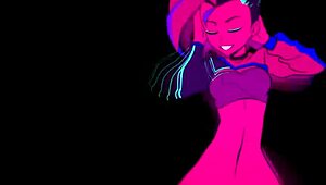 Moikaloop Sexy Dance In Anime Style.