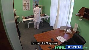 fakehospital, sexy brit patient, uh, swallows doc’s advice no prob