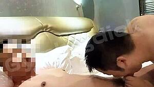 Couple Gay Asian Amateur Fucking Bareback