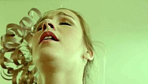 cute euro bent over and interracially drilled deeply in pov