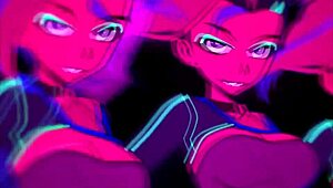 Moikaloop Sexy Dance In Anime Style.