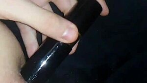 I feel so excited playing with my ass as a gay teen