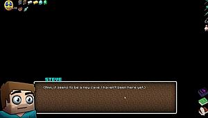 Hornycraft Hentai Parody: Intense Public Creampie in Crowd