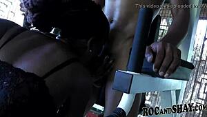 an amazing couple fucks hard, pounding wife's ass in anal ecstasy