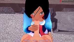 Fa Mulan Explores Free Pov Fantasy World In 3D Cartoon