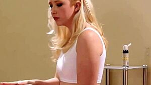 Wow! Lesbian Masseuse Licks Client So Good!