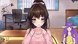 Ninjin Days: The final stage of the anime-style porn game