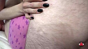 use my panties to cum, babe, right now!