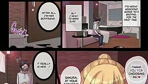 I meet my friend's gyaru mom in soapland