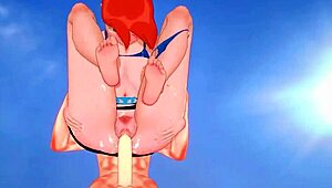 Gwen Tennyson Enjoys Bikini Sex on Beach