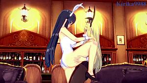 i watch ikaruga and katsuragi in bunny girl futanari sex.