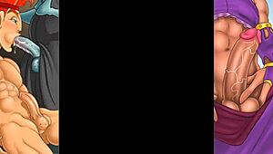 Compilation Of Anime Characters In Various Scenes 6