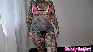 sheer micro bikini try on