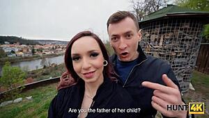 hunt4k pov riding with old european brunette