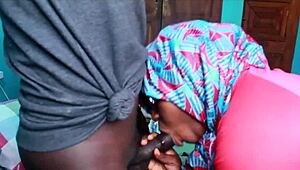 African Big Cock Cheats With Nigerian Yoruba Wife's Big Ass