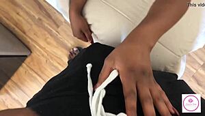 dredd's big dick gets sucked deep in hardcore ebony scene