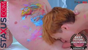 i sneak peek gabriel nathan's art class