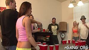 Rough Gangbang Blowjob Cum