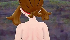 yo, misty kasumi and may haruka goin’ hard in pokémon pov hentai sex