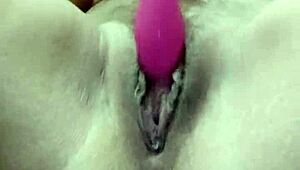 Fucked Her Pussy and Anal Close Up with Toys to Wild Orgasm!