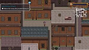 Detective Girl Fights Giant Robot