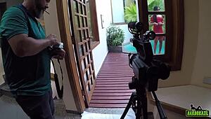 Alice Lemes shows everything for Hardbrazil photos!