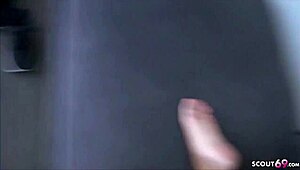 German Teen 18+ Fucked Hard After McFit Sport Session