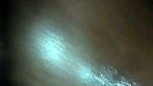 Rub Body Oil on Black Milf's Curves and More