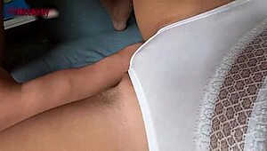 Pretty girl experiences orgasm through self-pleasure and oral sex