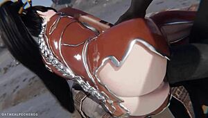 eve from stellar blade fucked hard by huge dick