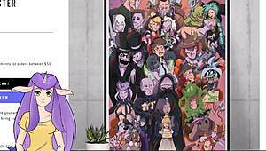 Naked elf has fun in this legend