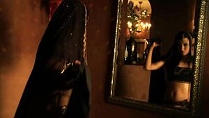 I love those arousing moves from the indian milf!