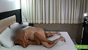 That cute Brazilian teacher begged to film with me