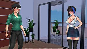 Complete Gameplay - Confined With Goddesses Part 3 In Cartoon