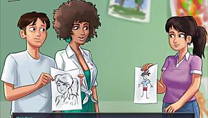 Summertime Saga epizoda 242 z erotskimi scenami